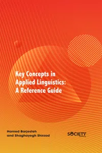 Key Concepts in Applied Linguistics: A Reference Guide_cover