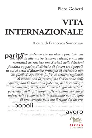 Vita internazionale