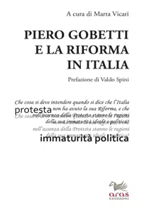 Piero Gobetti e la Riforma in Italia_cover