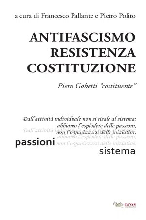 Antifascismo Resistenza Costituzione