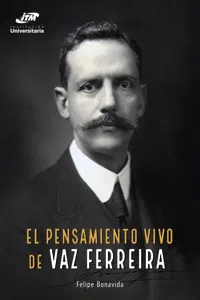 El pensamiento vivo de Vaz Ferreira_cover