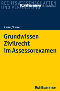 Grundwissen Zivilrecht im Assessorexamen_cover