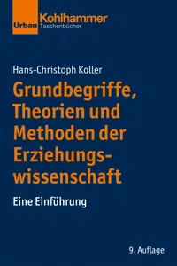 Grundbegriffe, Theorien und Methoden der Erziehungswissenschaft_cover