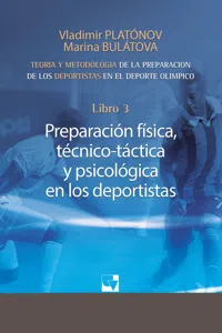 Preparación de los deportistas de alto rendimiento - Teoría y metodología - Libro 3._cover