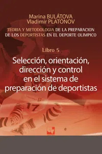 Preparación de los deportistas de alto rendimiento - Teoría y metodología - Libro 5._cover