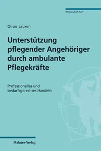 Unterstützung pflegender Angehöriger durch ambulante Pflegekräfte_cover