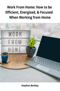 Work From Home: How to be Efficient, Energized, & Focused When Working from Home_cover