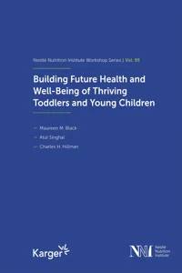 Building Future Health and Well-Being of Thriving Toddlers and Young Children_cover