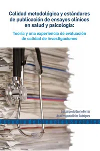 Calidad metodológica y estándares de publicación de ensayos clínicos en salud y psicología_cover