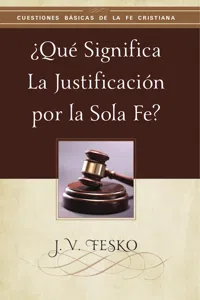 ¿Qué Significa la Justificación por la Sola Fe?_cover