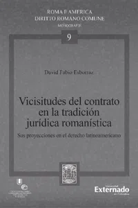 Vicisitudes del contrato en la tradición jurídica romanística_cover