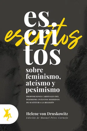 Escritos sobre feminismo, ateísmo y pesimismo