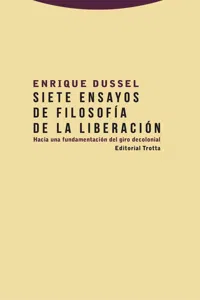 Siete ensayos de filosofía de la liberación_cover