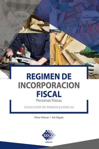 Régimen de Incorporación Fiscal. Personas físicas 2019_cover