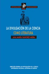 La divulgación de la ciencia como literatura_cover