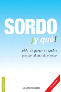 Sordo ¡y qué!_cover