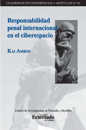 Responsabilidad penal internacional en el ciberespacio