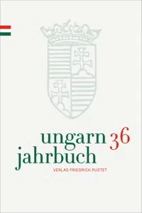 Ungarn-Jahrbuch 36_cover