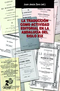 La traducción como actividad editorial en la Andalucía del siglo XIX_cover