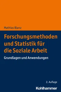 Forschungsmethoden und Statistik für die Soziale Arbeit_cover