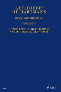 Music for the Piano Volume IV_cover
