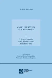 El tiempo histórico de Mario Hernández Sánchez-Barba_cover