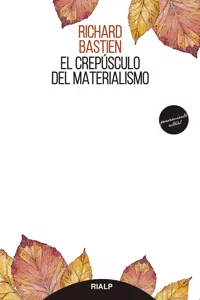 El crepúsculo del materialismo_cover