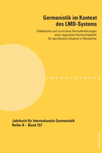 Germanistik im Kontext des LMD-Systems_cover