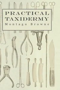 Practical Taxidermy - A Manual of Instruction to the Amateur in Collecting, Preserving, and Setting up Natural History Specimens of All Kinds. To Which is Added a Chapter Upon the Pictorial Arrangement of Museums_cover