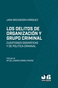 Los delitos de organización y grupo criminal_cover