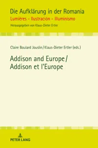 Addison and Europe / Addison et lEurope_cover