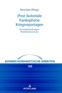 (Post-)koloniale frankophone Kriegsreportagen_cover