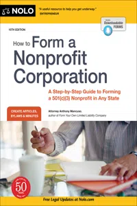 How to Form a Nonprofit Corporation_cover