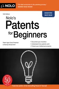 Nolo's Patents for Beginners_cover