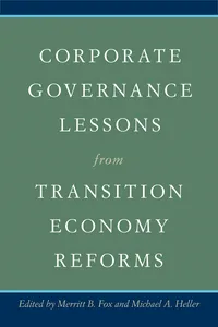 Corporate Governance Lessons from Transition Economy Reforms_cover