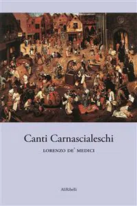 Canti Carnascialeschi_cover