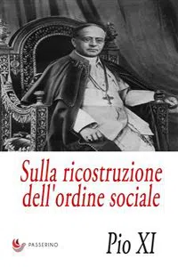 Sulla ricostruzione dell'ordine sociale_cover