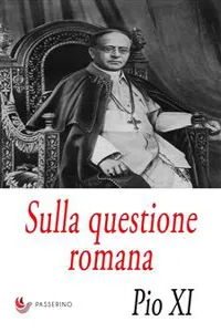 Sulla questione romana_cover