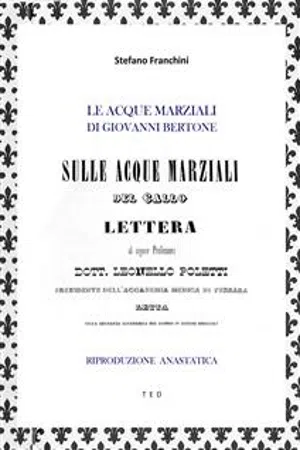 Le Acque Marziali di Giovanni Bertone