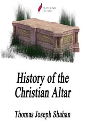 History of the Christian Altar