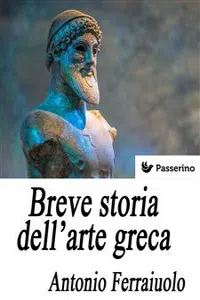 Breve storia dell'arte greca_cover