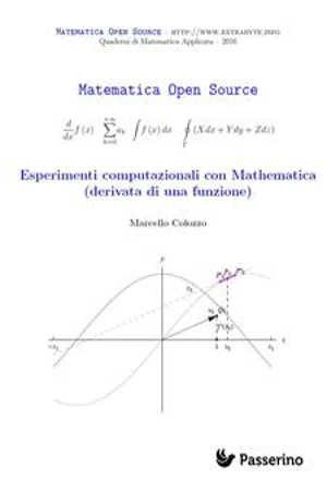 Esperimenti computazionali con Mathematica (derivata di una funzione)