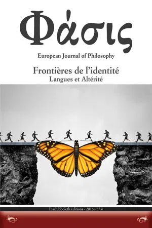 Frontières de l'identité 