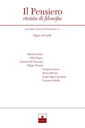 Figure del nulla (2003/1-2)