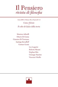 Caino dolente/Il volto di Giano della storia_cover