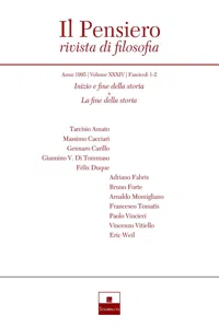 Inizio e fine della storia/La fine della storia_cover