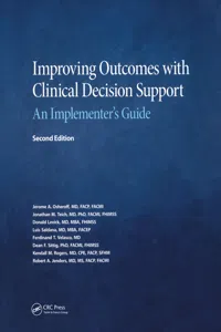 Improving Outcomes with Clinical Decision Support_cover
