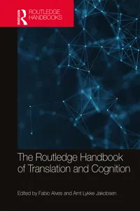 The Routledge Handbook of Translation and Cognition_cover