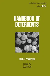 Handbook of Detergents, Part A_cover