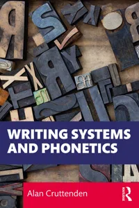Writing Systems and Phonetics_cover